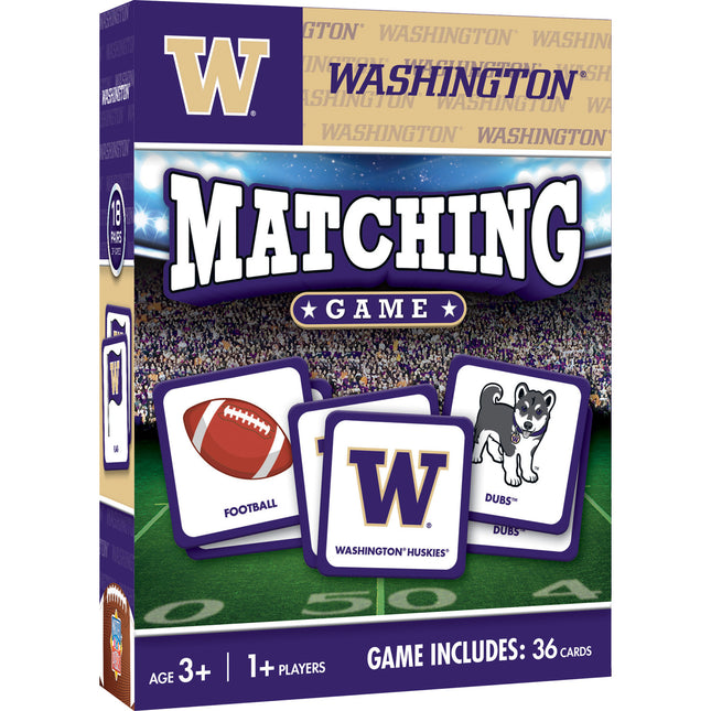 Washington Huskies Matching Game