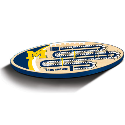 Michigan Wolverines NCAA Cribbage