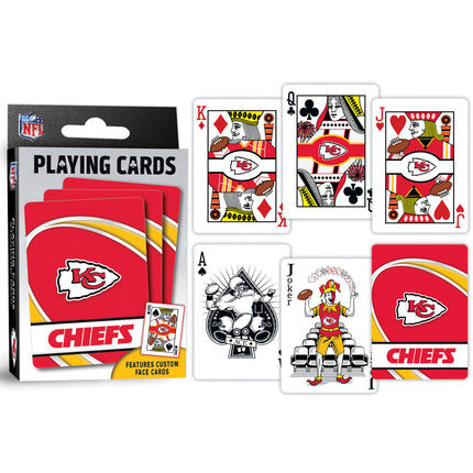 Kansas City Chiefs Playing Cards - 54 Card Deck