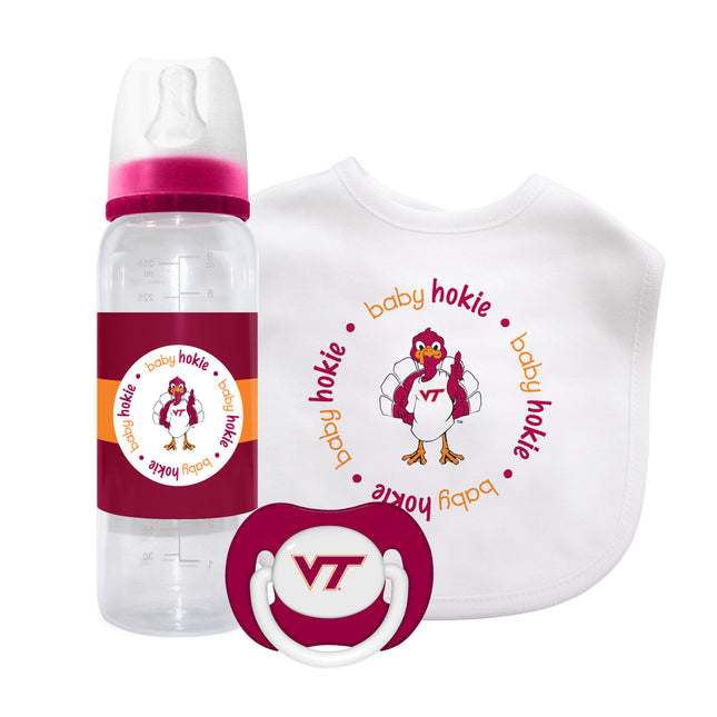 Virginia Tech Hokies - 3-Piece Baby Gift Set