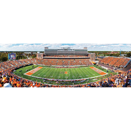 Illinois Fighting Illini NCAA 1000pc Panoramic Puzzle