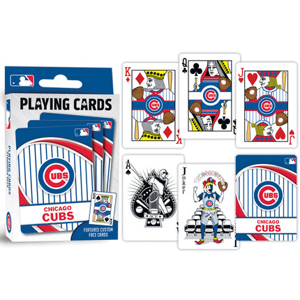 Chicago Cubs Playing Cards - 54 Card Deck