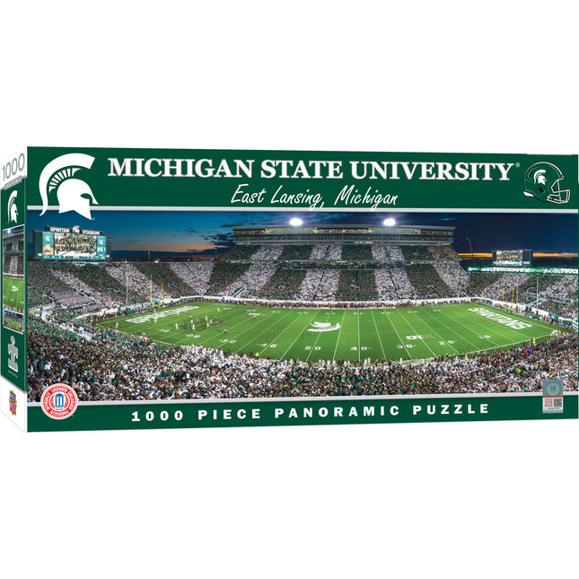 Michigan State Spartans - 1000 Piece Panoramic Jigsaw Puzzle