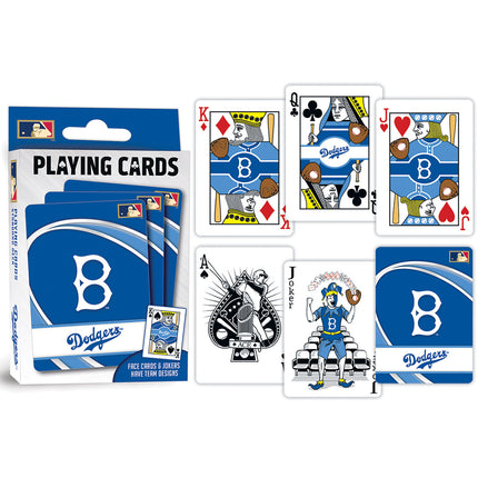 Brooklyn Dodgers Playing Cards - 54 Card Deck