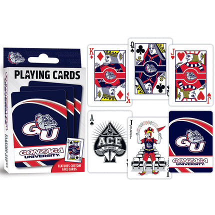 Gonzaga Bulldogs Playing Cards - 54 Card Deck