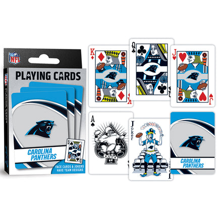 Carolina Panthers Playing Cards - 54 Card Deck