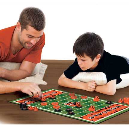 Cincinnati Bengals Checkers Board Game