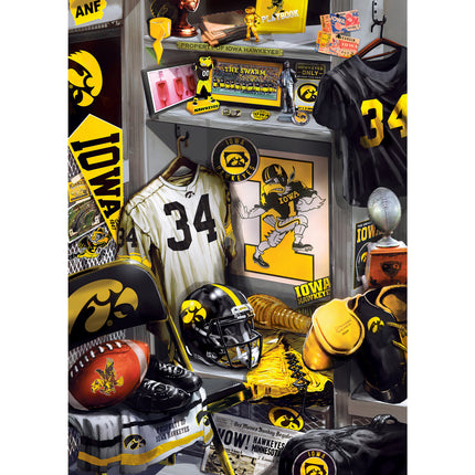 Iowa Hawkeyes NCAA Locker Room 500pc Puzzle