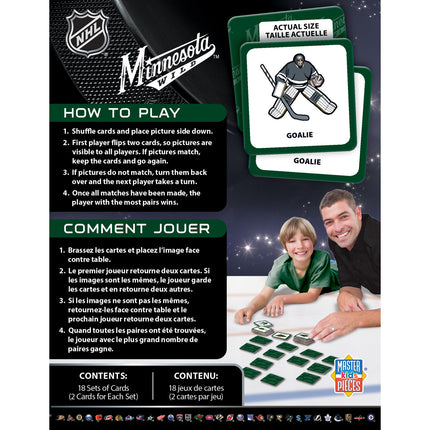 Minnesota Wild Matching Game