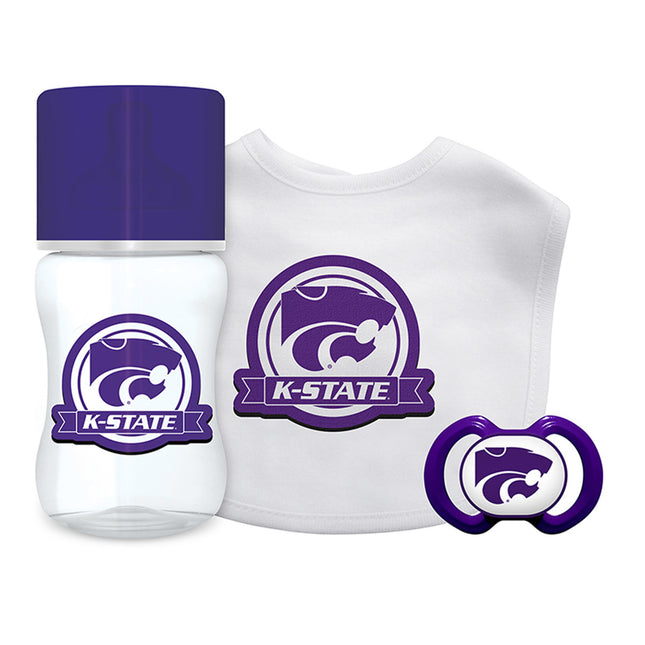 Kansas State Wildcats - 3-Piece Baby Gift Set