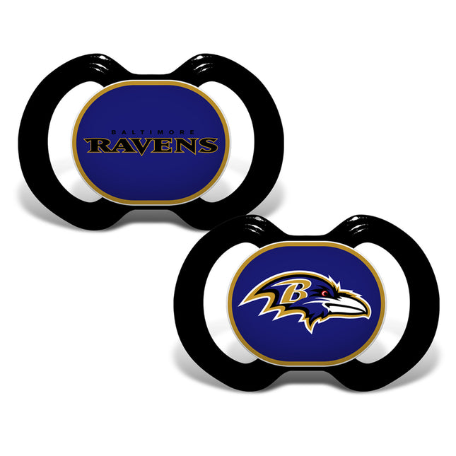 Baltimore Ravens - Pacifier 2-Pack