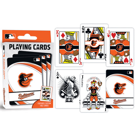 Baltimore Orioles Playing Cards - 54 Card Deck