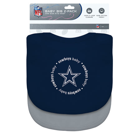 Dallas Cowboys NFL Baby Bibs 2-Pack