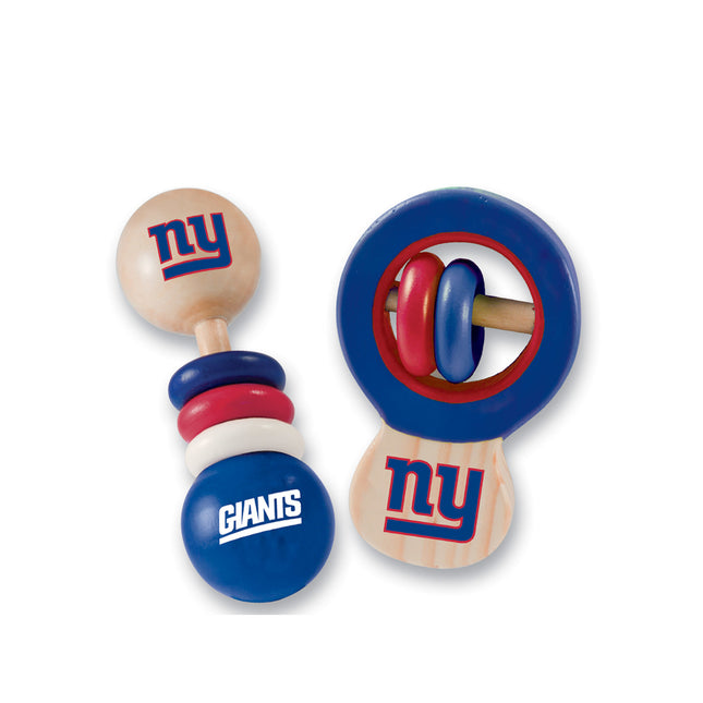 New York Giants - Baby Rattles 2-Pack