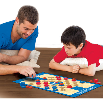 Kansas Jayhawks Checkers Board Game