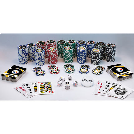 Pittsburgh Steelers NFL 300pc Poker Set