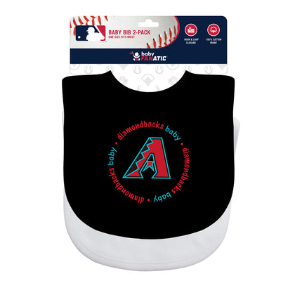 Arizona Diamondbacks MLB Baby Bibs 2-Pack