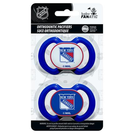 New York Rangers NHL Pacifier 2-Pack