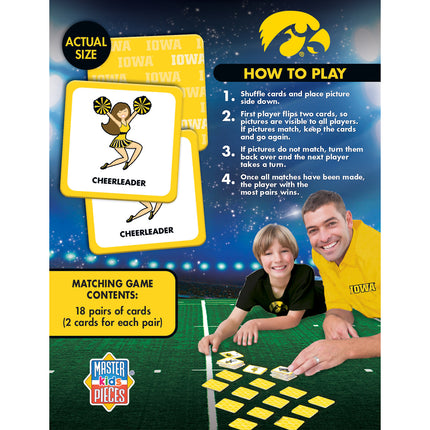 Iowa Hawkeyes NCAA Matching Game