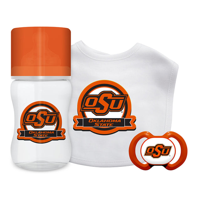 Oklahoma State Cowboys - 3-Piece Baby Gift Set