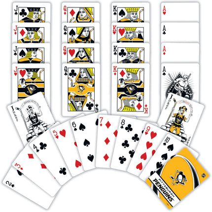 Pittsburgh Penguins NHL Playing Cards