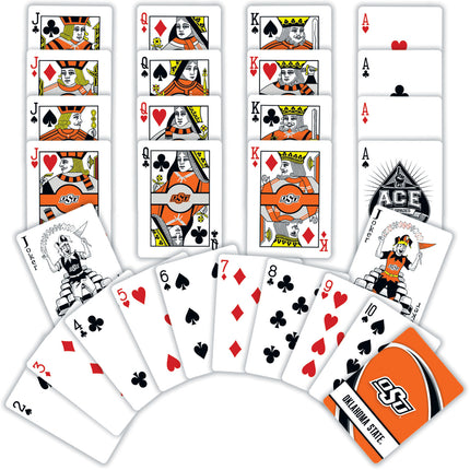 Oklahoma State Cowboys NCAA Playing Cards