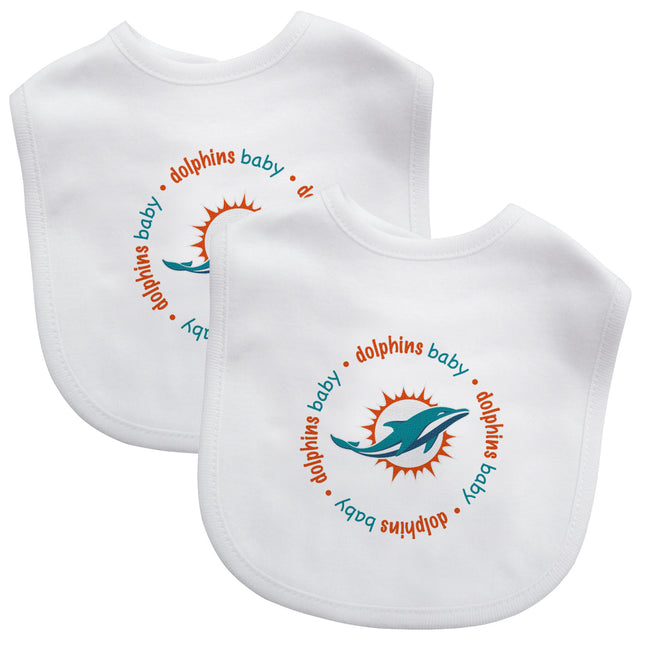 Miami Dolphins - Baby Bibs 2-Pack