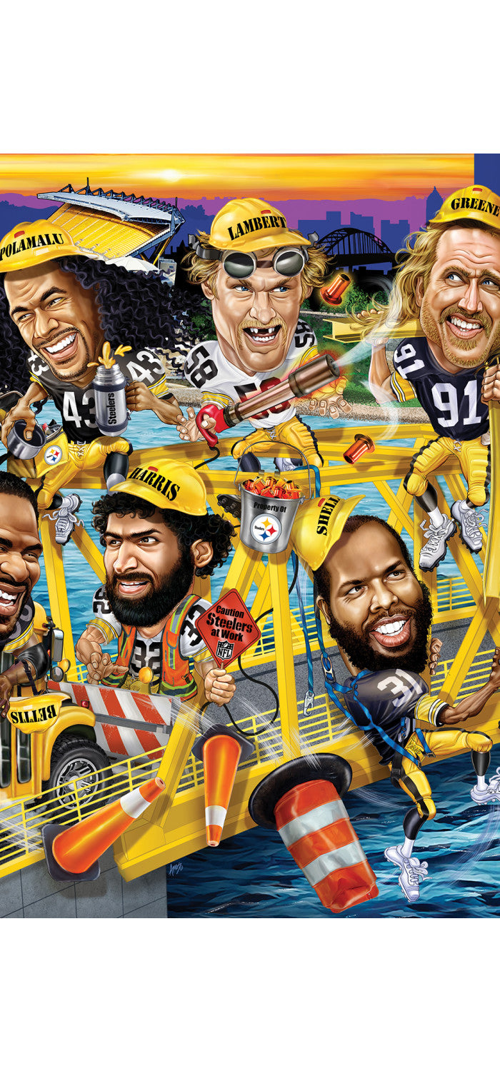 Pittsburgh Steelers NFL All-Time Greats 500pc Puzzle