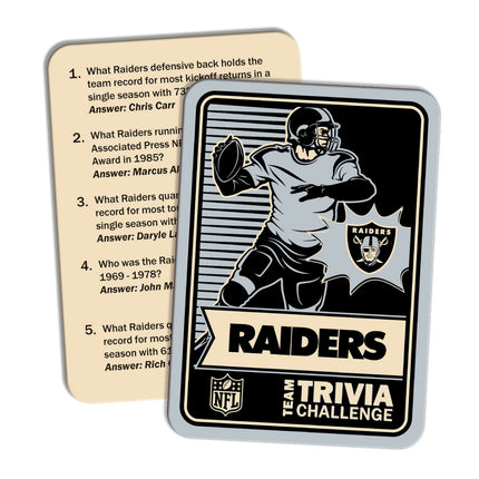 Las Vegas Raiders NFL Trivia Challenge