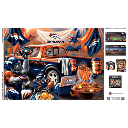 Denver Broncos - Gameday 1000 Piece Jigsaw Puzzle