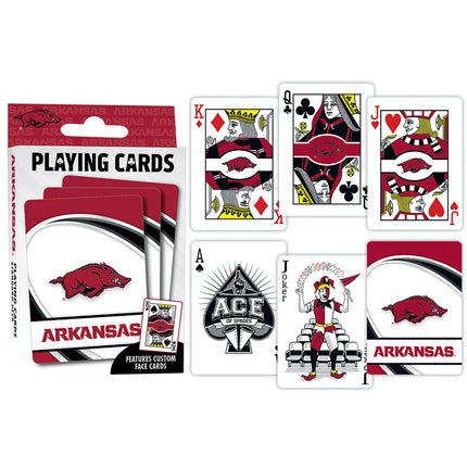 Arkansas Razorbacks Playing Cards - 54 Card Deck