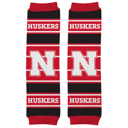 Nebraska Cornhuskers Baby Leg Warmers