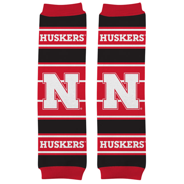 Nebraska Cornhuskers Baby Leg Warmers