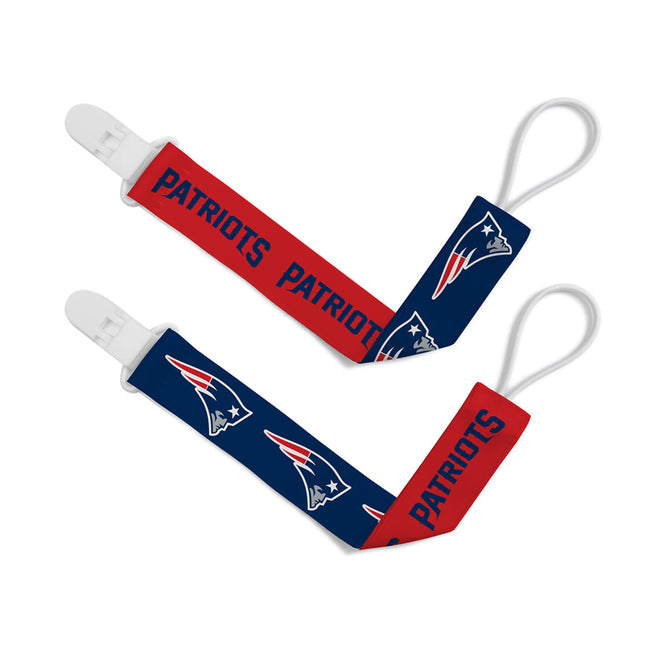 New England Patriots - Pacifier Clip 2-Pack