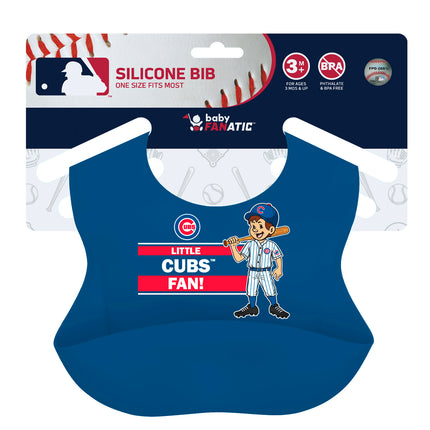 Chicago Cubs MLB Silicone Bib