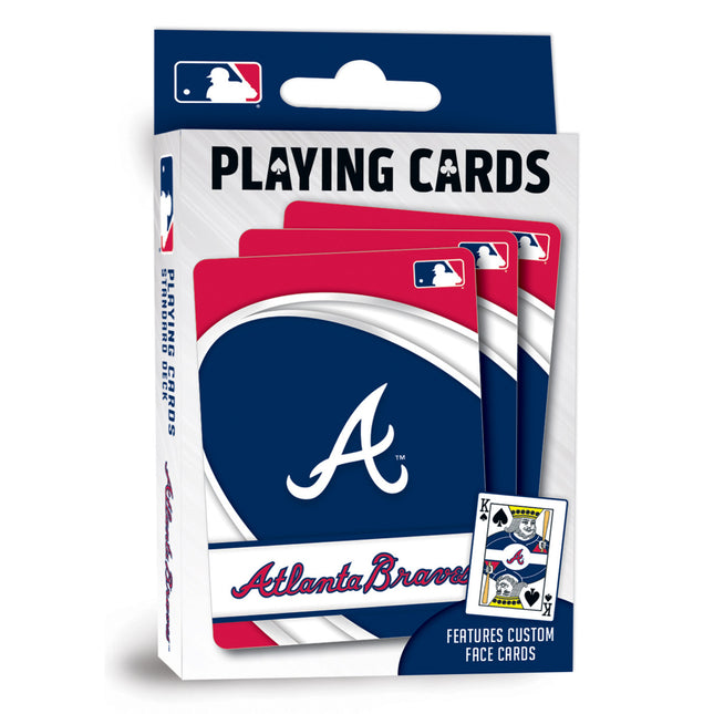 Atlanta Braves Playing Cards - 54 Card Deck