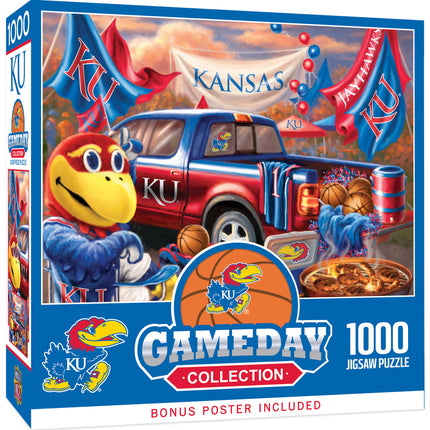 Kansas Jayhawks - Gameday 1000 Piece Jigsaw Puzzle