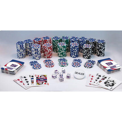 New York Giants NFL 300pc Poker Set