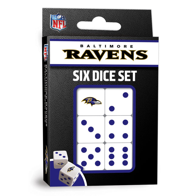 Baltimore Ravens Dice Set