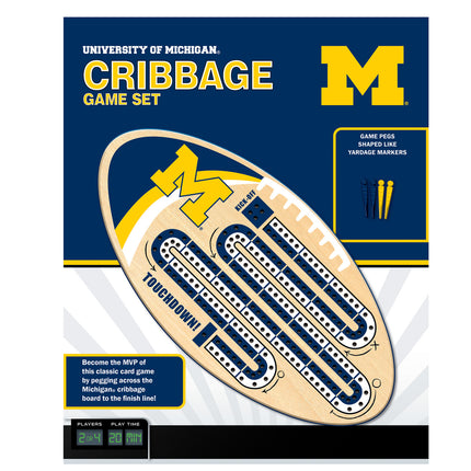 Michigan Wolverines Cribbage