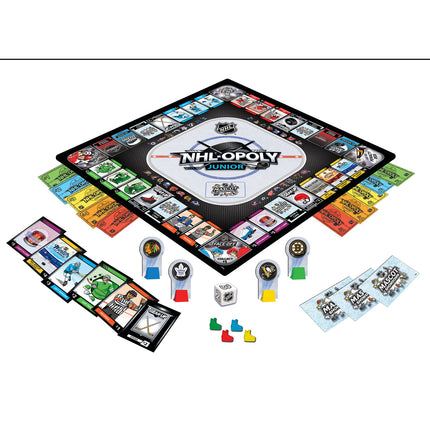 NHL Opoly Jr Board Game