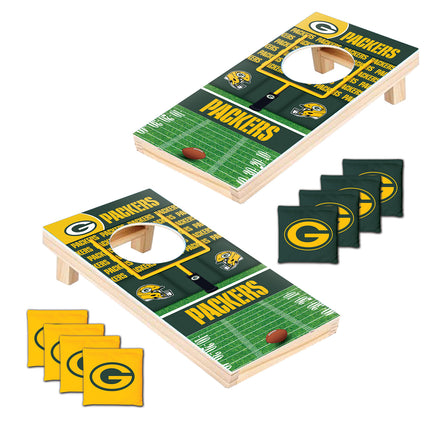 Green Bay Packers Tabletop Cornhole