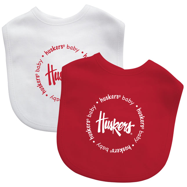 Nebraska Cornhuskers - Baby Bibs 2-Pack