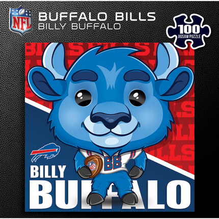 Billy Buffalo - Buffalo Bills Mascot 100 Piece Jigsaw Puzzle