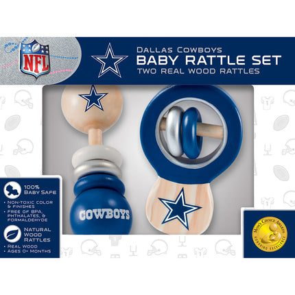 Dallas Cowboys NFL Wood Rattle 2-Pack