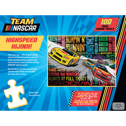 NASCAR - Highspeed Hijinx 100 Piece Jigsaw Puzzle